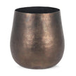 Mercana Quade Gold Metal Planter