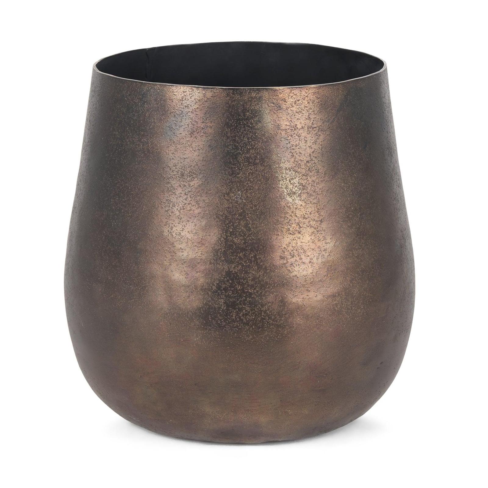 Mercana Quade Gold Metal Planter
