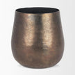 Mercana Quade Gold Metal Planter