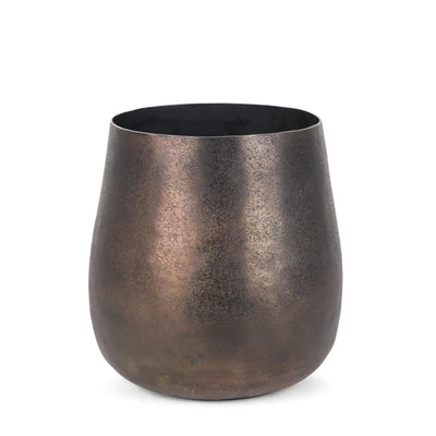 Mercana Quade Gold Metal Planter