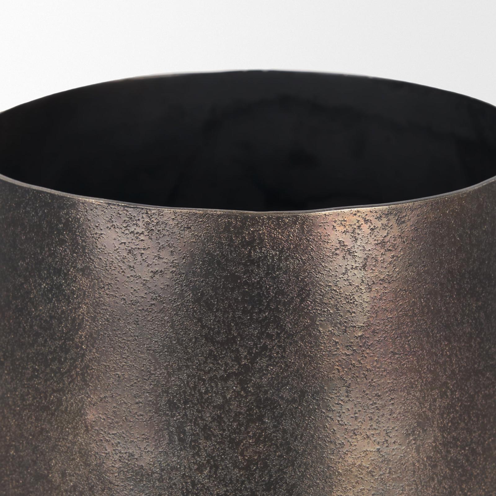 Mercana Quade Gold Metal Planter