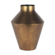 Mercana Perrin Brushed Gold Metal Decorative Vase