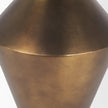 Mercana Perrin Brushed Gold Metal Decorative Vase