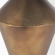 Mercana Perrin Brushed Gold Metal Decorative Vase
