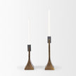 Mercana Polli Metal Taper Candleholders - Set of 2