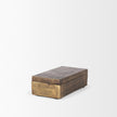 Mercana Porschia Antiqued Gold Metal Decorative Box