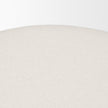 Mercana Shaiden Brown Wood w/ Cream Fabric Stool