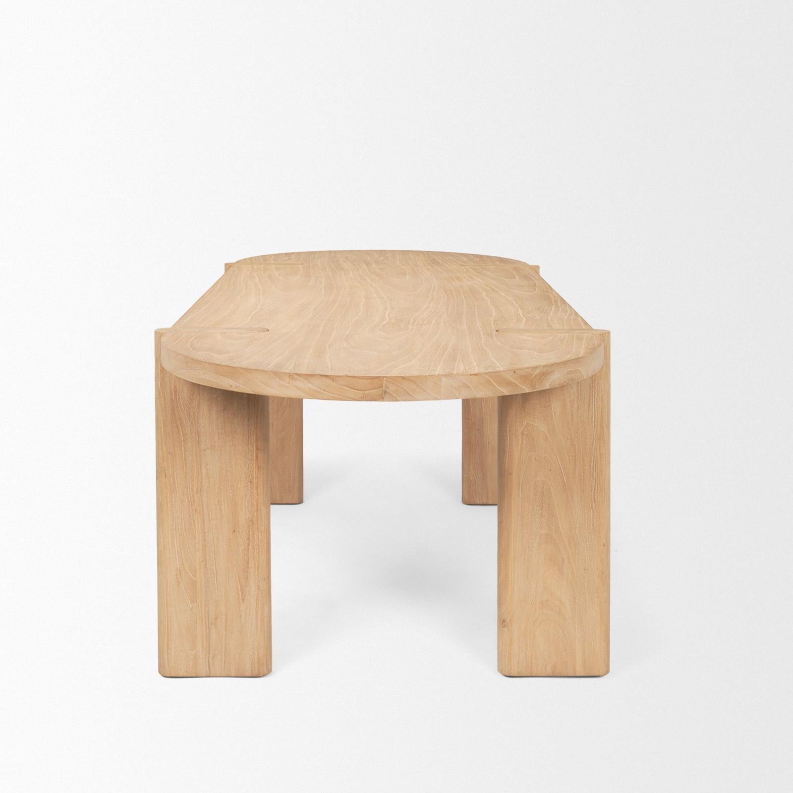 Mercana Sohan Wood Dining Table