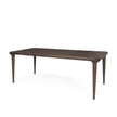 Mercana Suvan Medium-Dark Brown Rectangular Wood Dining Table