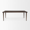 Mercana Suvan Medium-Dark Brown Rectangular Wood Dining Table