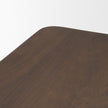 Mercana Suvan Medium-Dark Brown Rectangular Wood Dining Table