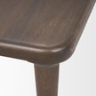 Mercana Suvan Medium-Dark Brown Rectangular Wood Dining Table