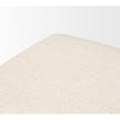 Mercana Shae Brown Wood w/ Oatmeal Fabric Bench