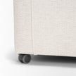 Mercana Sondra Oatmeal Performance Fabric Upholstered Club Dining Chair