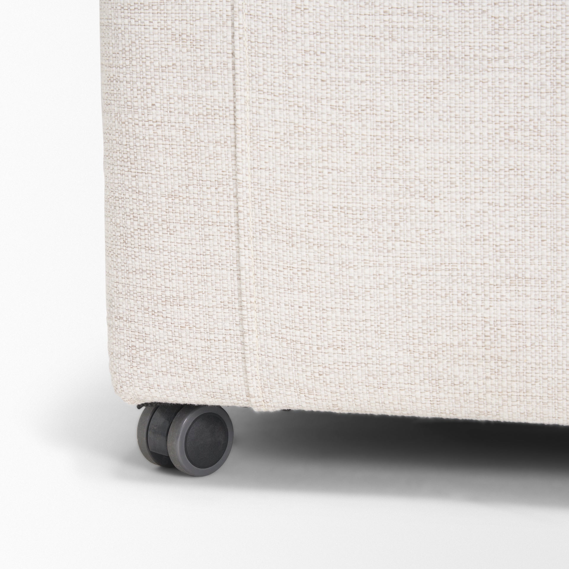 Mercana Sondra Oatmeal Performance Fabric Upholstered Club Dining Chair