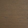 Mercana Sina Brown Oak Wood w/ Natural Rattan 2 Door Curio Cabinet Clearance