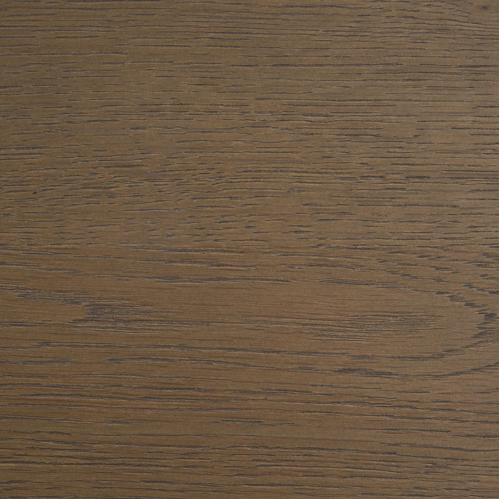 Mercana Sina Brown Oak Wood w/ Natural Rattan 2 Door Curio Cabinet Clearance