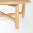 Mercana Taylin Light Brown Wood Round Coffee Table Clearance