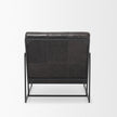 Mercana Stratton Gunmetal Upholstered Accent Chair Clearance