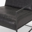 Mercana Stratton Gunmetal Upholstered Accent Chair Clearance