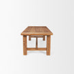 Mercana Stetson Rectangular Natural Brown Wood Dining Table
