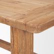 Mercana Stetson Rectangular Natural Brown Wood Dining Table
