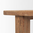 Mercana Stetson Rectangular Natural Brown Wood Dining Table