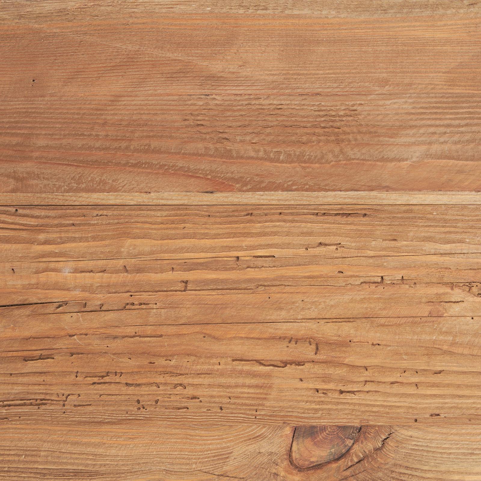 Mercana Stetson Rectangular Natural Brown Wood Dining Table