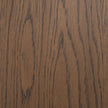 Mercana Takota Dark Brown Rectangular Oak Wood w/ Birch Wood Legs Extendable Dining Table Clearance
