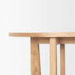 Mercana Taylin Light Brown Solid Wood Desk