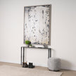 Mercana Timothy Ebony Black Iron Coffee Table
