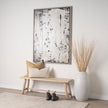 Mercana Sekou Light Brown Wooden Craftsman Bench Clearance