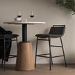 Mercana Maxwell Round Accent Pedestal Bistro Table