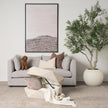 Mercana Arreto Hexagonal Hinged Solid Wood Top and Base Coffee Table