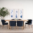 Mercana Robyn Blue Glass Vase