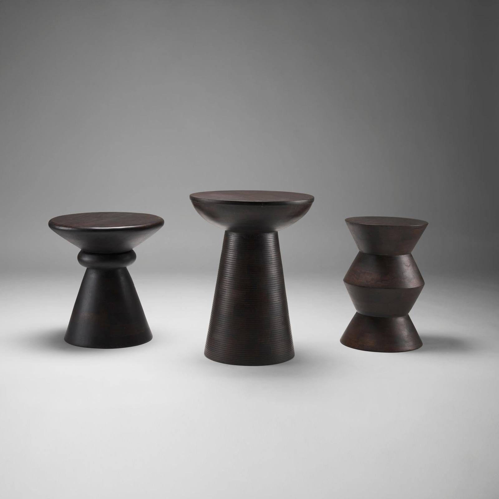 Mercana Odessa Dark Brown Wood Accent Table