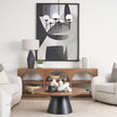 Mercana Edie Frosted Glass Globes 6-Light Chandelier