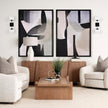 Mercana Edie Metal w/ Frosted Glass Globes 2-Light Wall Sconce Clearance