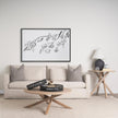 Mercana Thea Matte Black Wicker Trays - Set of 2 Clearance