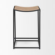 Mercana Taniel Black Metal Counter Stool