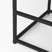 Mercana Taniel Black Metal Counter Stool