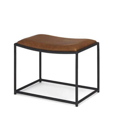 Mercana Taniel Leather w/ Black Metal Stool