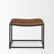 Mercana Taniel Leather w/ Black Metal Stool