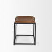 Mercana Taniel Leather w/ Black Metal Stool