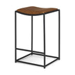 Mercana Taniel Black Metal Counter Stool