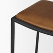 Mercana Taniel Black Metal Counter Stool