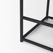 Mercana Taniel Black Metal Counter Stool