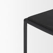 Mercana Taniel Wood w/ Black Metal Stool Clearance