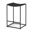Mercana Taniel Black Metal Counter Stool