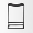 Mercana Taniel Black Metal Counter Stool